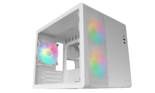 Mars Gaming MC-400, Caja Gaming Compacta Micro-ATX, Ventana Lateral Completa Cristal Templado 3x Ventiladores FRGB 120mm por 34,43€