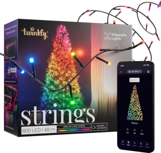 TWINKLY Strings RGB - 600 lamps Slimme Verlichting RGB voor €109,56 bij Bol