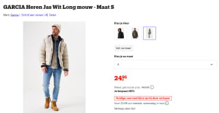 Garcia herenjas voor €24,95 bij Bol