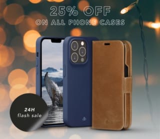 25% korting op alle telefoonhoesjes bij Dbramante1928