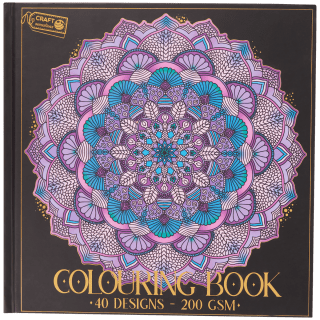Craft Sensations luxe kleurboek 25 x 25 cm voor €1,99 bij de Action