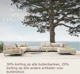 Tot 30% korting op artikelen uit de buitencollectie bij Bolia
