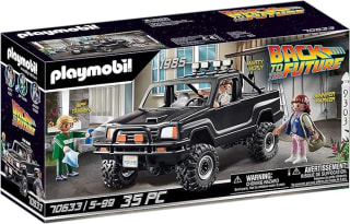 Playmobil Back to The Future Marty's Pickup Truck por $514 en Amazon