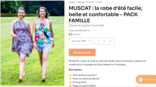 Patron de couture robe d’été offert gratuitement