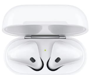 Apple AirPods 2 avec Boîtier de charge filaire à 124,99€