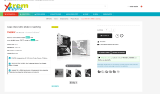 Placa Asus ROG STRIX B550-A Gaming base ATX de socket AM4 por 134€