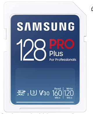 SAMSUNG Pro Plus Tarjeta SDXC 128GB por $336