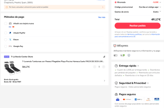2 Tumbonas T-Lovendo con Parasol Plegables por solo 49,17€