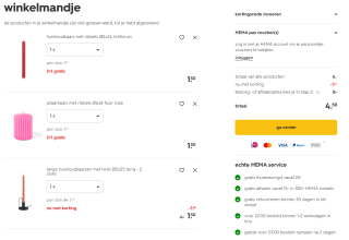 2+1 gratis op kaarsen bij HEMA