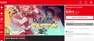Juego para Nintendo Gem Wizards Tactics por 0,99€