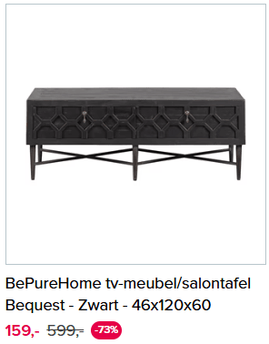 Tot 73% korting in de sale van VTwonen