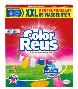 Alle Witte Reus wasmiddelen 2 stuks voor €22 bij Kruidvat