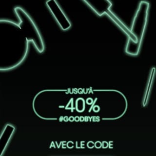 Promotion de 40% sur les produits en fin de stock