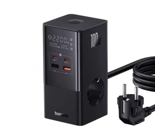 Baseus Cargador USB Rápido 100W + cable usb por 44,43€