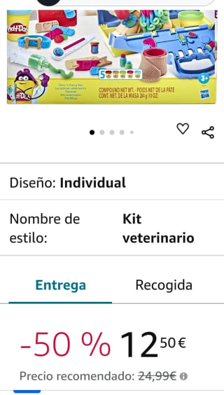 Play-Doh Kit Veterinario por 12,50€
