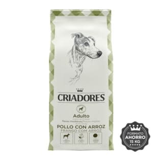 20% descuento en comida para gatos y perros marca Criadores en Tiendanimal