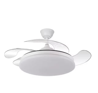 TRIDENTE Fabrilamp Ventilador Tridente 59w Dimable Blanco 4 aspas por 41,70€