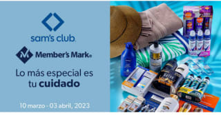 Cuponera de descuentos del 10 de marzo al 3 de abril en Sam's Club