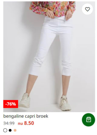 Tot 76% korting in de sale van terStal