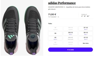 Zapatillas de Mujer Adidas Adizero Ubersonic 4 por 60.35€