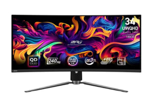 MSI MPG 341CQPX QD-OLED curved ultrawide gaming monitor voor €899 bij Alternate