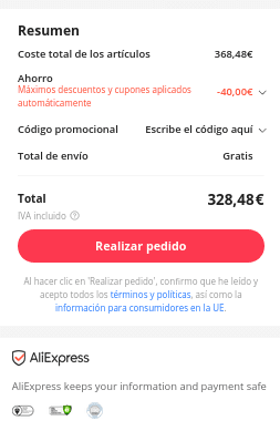 OnePlus Nord 3 5G 16GB 256GB por 328,48€