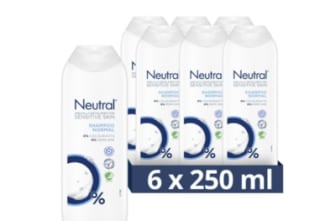 6x Neutral Shampoo Normal 250 ml voor €15,59 bij Parfumdeo