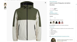 Jack & Jones Chaqueta Jornation Hombre por 29,99€
