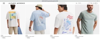Camisetas nueva temporada para hombre por 9m95€ desde Alvaro Moreno