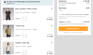 20% extra korting op de sale tot 80% in de G-Star Outlet