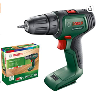 Bosch Universal Drill Accuschroevendraaier 18v voor €53,20 bij Amazon.de