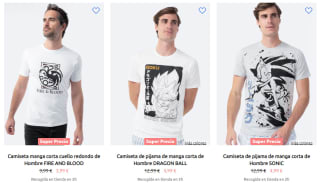 Envío gratis en toda la moda ropa y calzado desde 0,99€