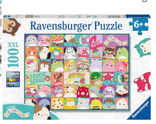 Puzzle Squishmallows, 100 Piezas XXL marca Ravensburger por 6,75€