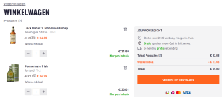 2 flessen whisky's voor €65 bij Gall & Gall