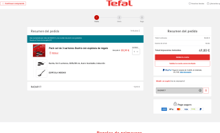 Set 3 sartenes Tefal Duetto + espátula por solo 51€