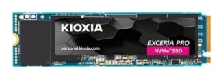 Disco duro interno Kioxia Exceria Pro Unidad SSD 1TB NVMe M.2 2280 por 109,99€