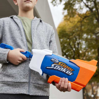 NERF Waterpistool Hasbro SuperSoaker Rainstorm voor €7,89 bij Amazon