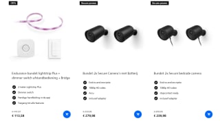 Tot 40% korting + 25% extra korting na aanmelding nieuwsbrief in de phlips store