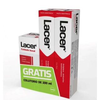 lote Lacer Pack Cuidado Dental & Colutorio+ Oliva Crema Nutritiva solo 7,51€