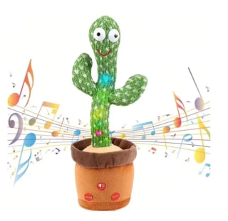 Cactus parlanchín bailarín imitador para mascotas o bebés por 4,72€