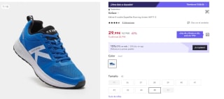 Zapatillas de Running para Hombre Kelme K-rookie por 20.99€