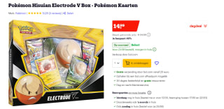 Pokémon Hisuian Electrode V Box - Pokémon Kaarten voor €14,99 bij Bol.com