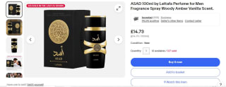 Lattafa Perfume ASAD 100ml for Men - £14.73