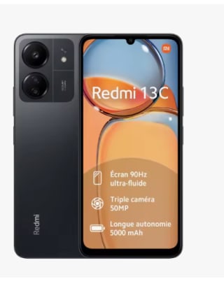 Movil Xiaomi Redmi 13C 4GB+128GB por 70.5€