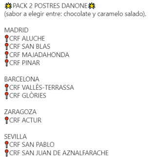 4 yogures griegos DANONE gratis