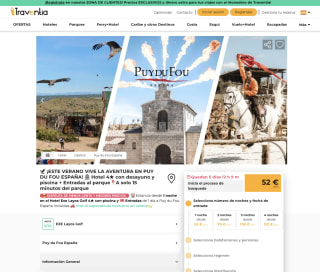 PUY DU FOU TOLEDO 2025 Hotel 4* con desayuno + entradas desde 52€ PxPm2 Julio-Octubre