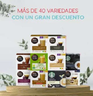 20 cajas cápsulas dolce gusto por 70€