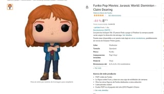 Figura Jurassic World, Dominion personaje Claire Dearing por 8,96€