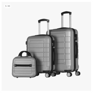 Juego de 3 Maletas T-LoVendo por 39.95€