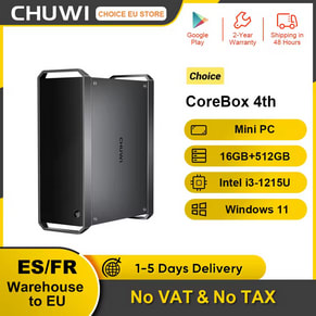 Mini PC CHUWI CoreBox 4th Intel Core i3 por 184,57€